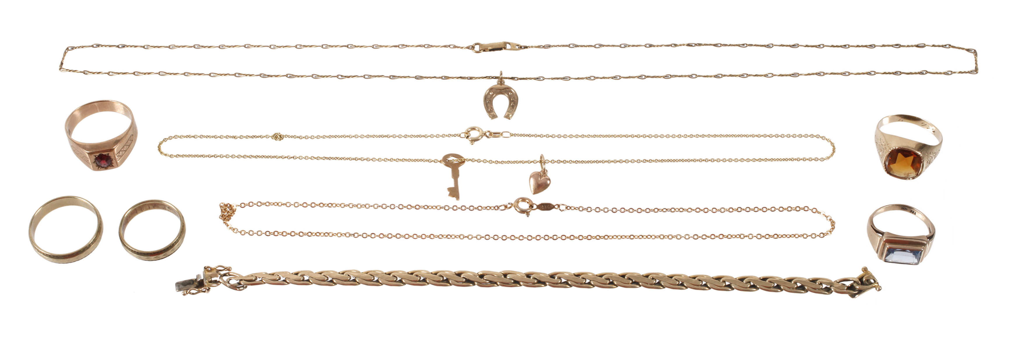Konvolut Goldschmuck