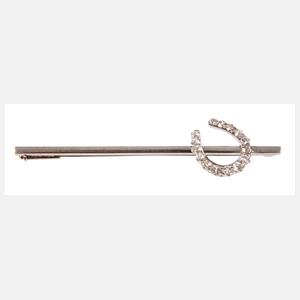 Stabbrosche mit Diamanten