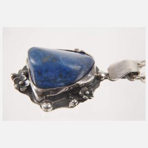 Anhänger mit Lapislazuli an Kette