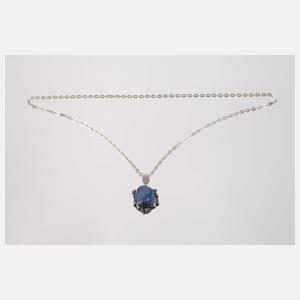 Anhänger mit Lapislazuli an Kette