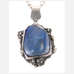 Anhänger mit Lapislazuli an Kette