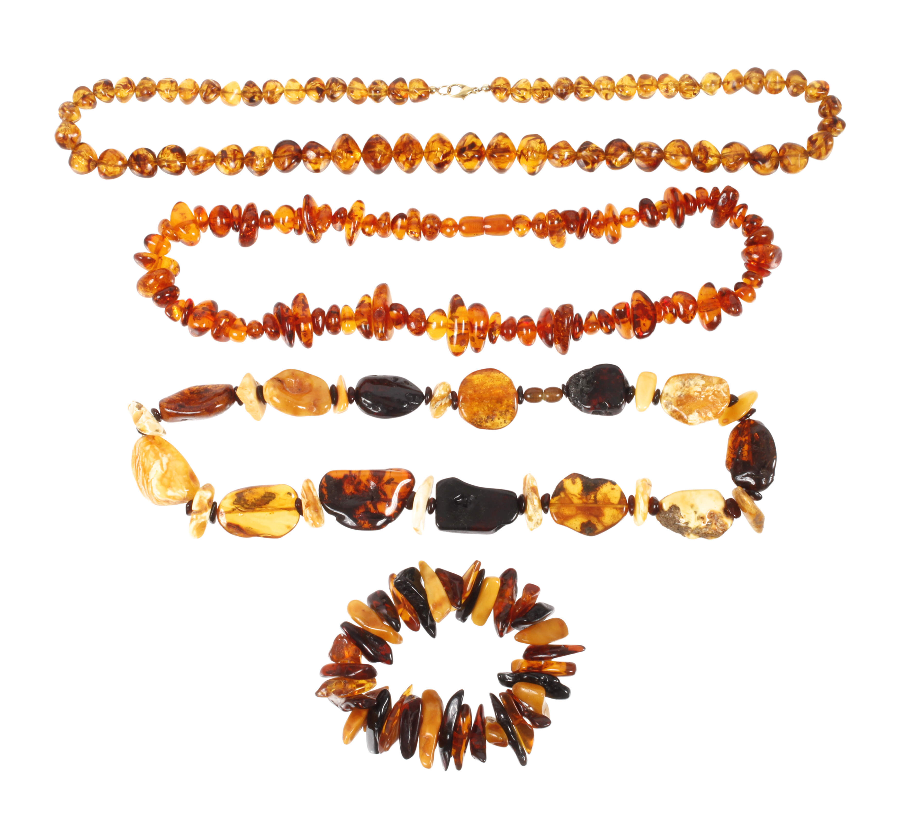 Konvolut Bernsteinschmuck