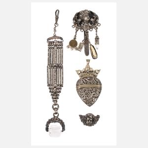 Konvolut Silberschmuck