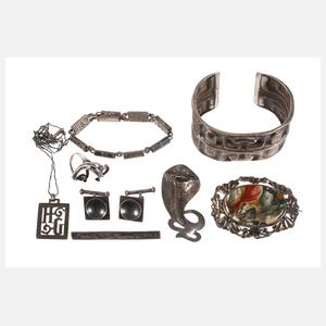 Konvolut Silberschmuck