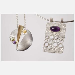 Konvolut Silberschmuck