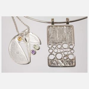 Konvolut Silberschmuck