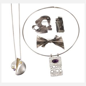 Konvolut Silberschmuck