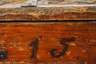 Kleine gotische Truhe 1568