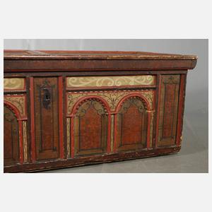 Große Flachdeckeltruhe Renaissance