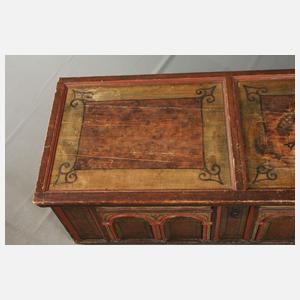 Große Flachdeckeltruhe Renaissance