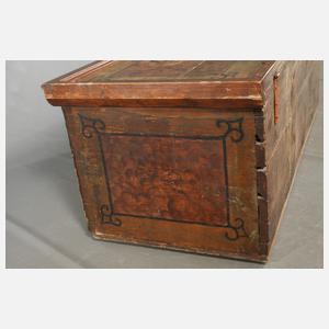 Große Flachdeckeltruhe Renaissance