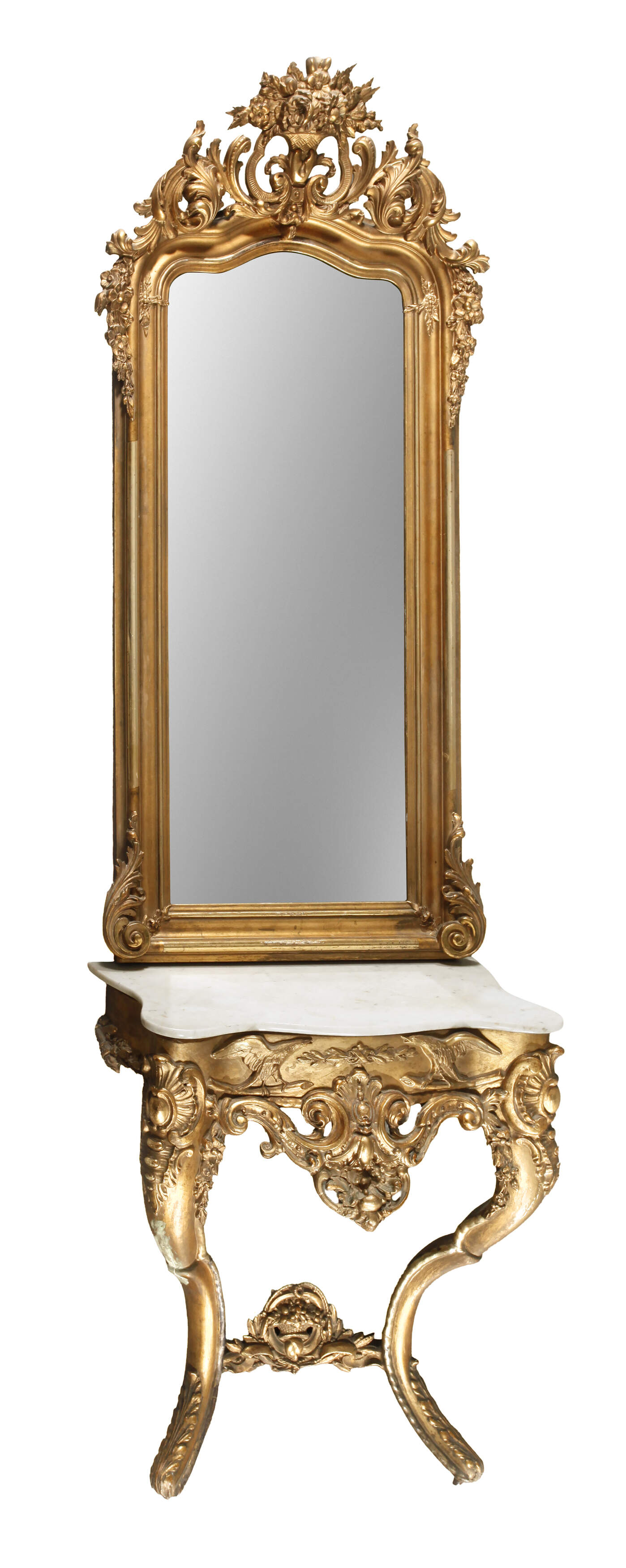 Konsolspiegel Spätbiedermeier