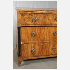 Säulenkommode Biedermeier