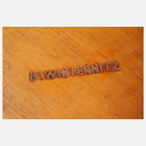 Schreibtisch D. Winternitz