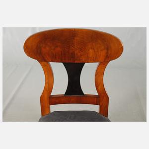 Paar Stühle Biedermeier