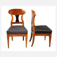 Paar Stühle Biedermeier111