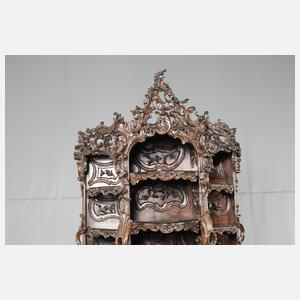 Aufsatz-Etagere im Rokokostil