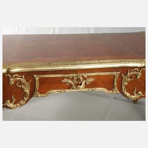 Großes Bureau Plat im Louis XV.-Stil
