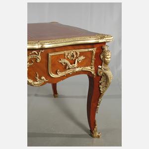 Großes Bureau Plat im Louis XV.-Stil
