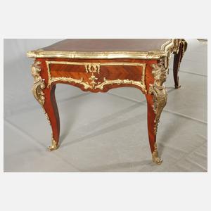 Großes Bureau Plat im Louis XV.-Stil