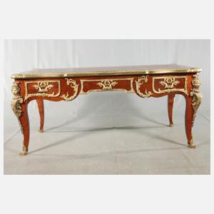 Großes Bureau Plat im Louis XV.-Stil