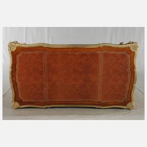 Großes Bureau Plat im Louis XV.-Stil