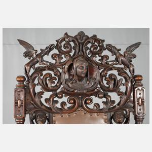 Hoher Sessel Neorenaissance