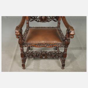 Hoher Sessel Neorenaissance