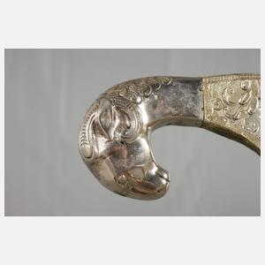 Paar anglo-indische Armlehnstühle