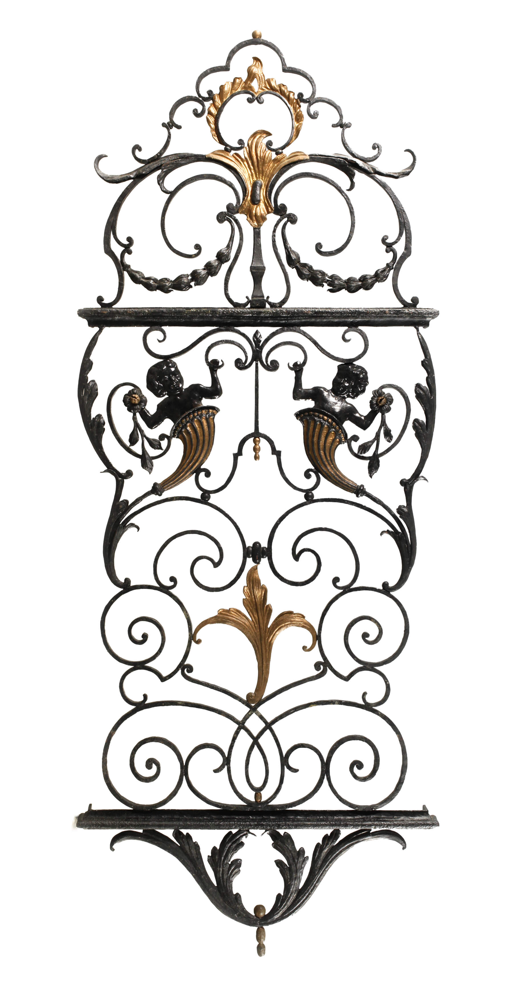 Großes Ziergitter Jugendstil