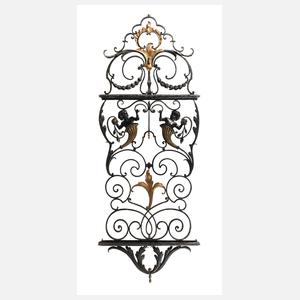 Großes Ziergitter Jugendstil