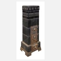 Transportabler Meissener Kachelofen111