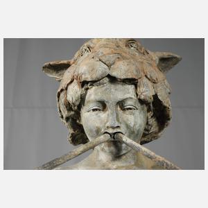 Brunnenfigur Pan von Rohallion