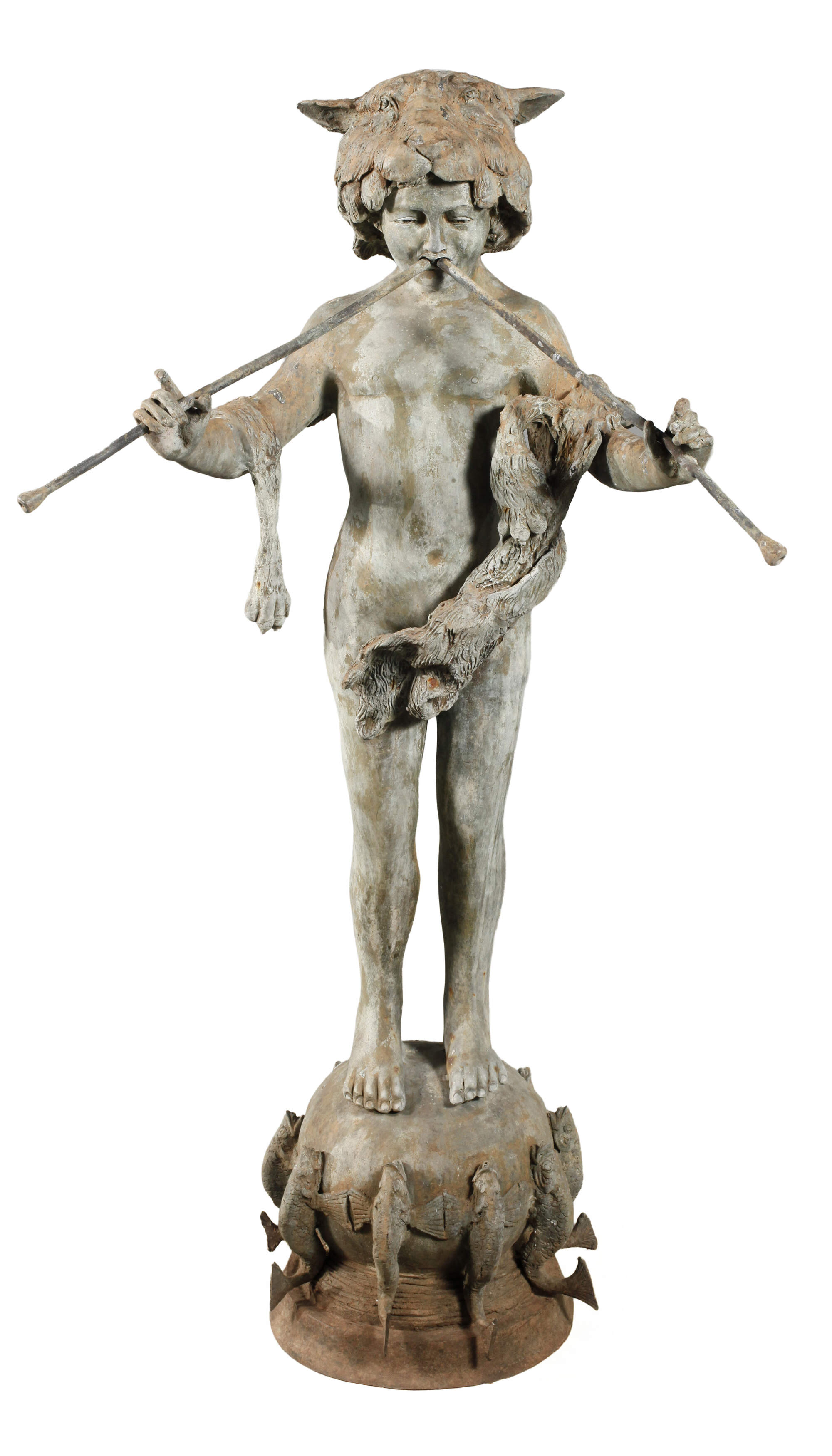 Brunnenfigur Pan von Rohallion
