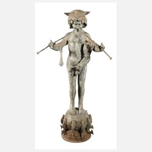 Brunnenfigur Pan von Rohallion