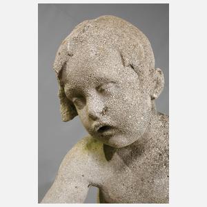 Brunnenfigur Putto
