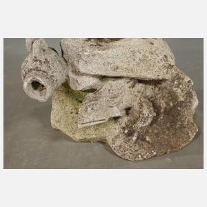 Brunnenfigur Putto