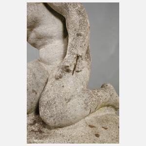 Brunnenfigur Putto