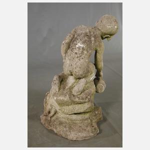 Brunnenfigur Putto