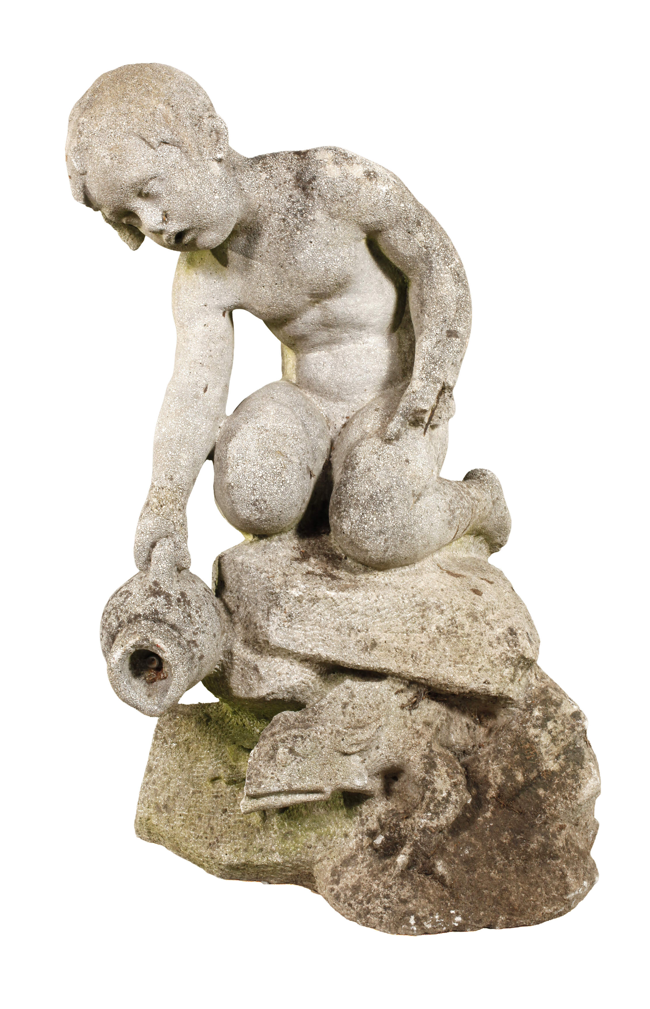 Brunnenfigur Putto