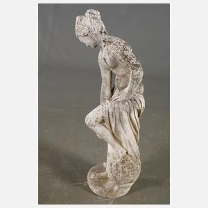 Gartenfigur Badende Venus