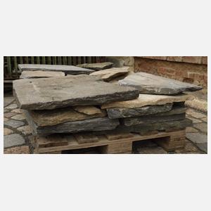 13 qm Theumaer Fruchtschieferplatten
