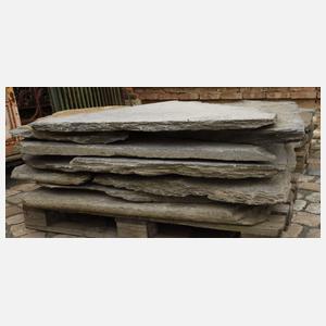 13 qm Theumaer Fruchtschieferplatten