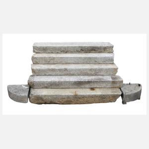 Treppenanlage Granit