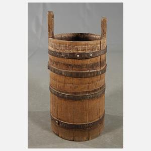 Kleines Holzfass