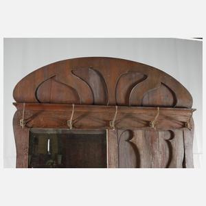 Wandgarderobe Jugendstil