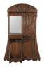 Wandgarderobe Jugendstil