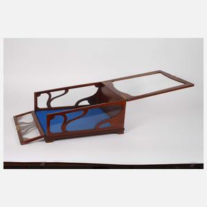 Tischvitrine Jugendstil