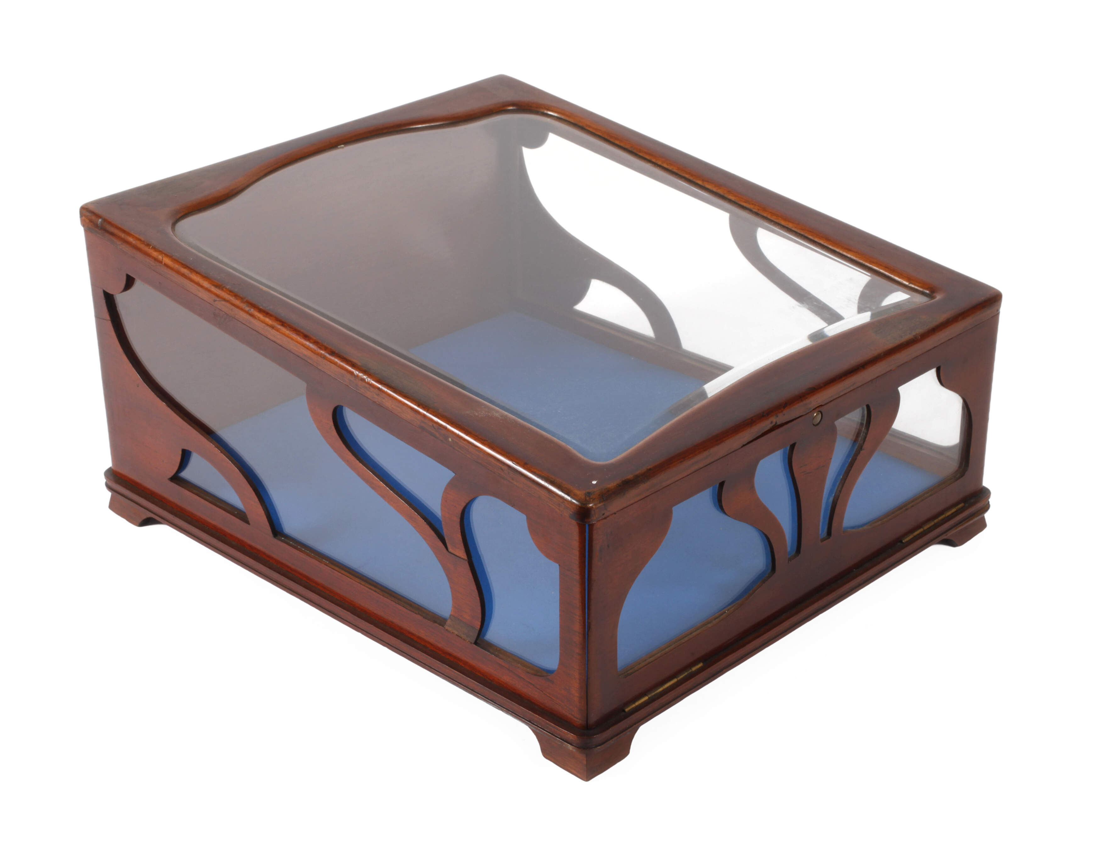 Tischvitrine Jugendstil