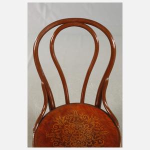 Thonet sechs Stühle Modell No. 18